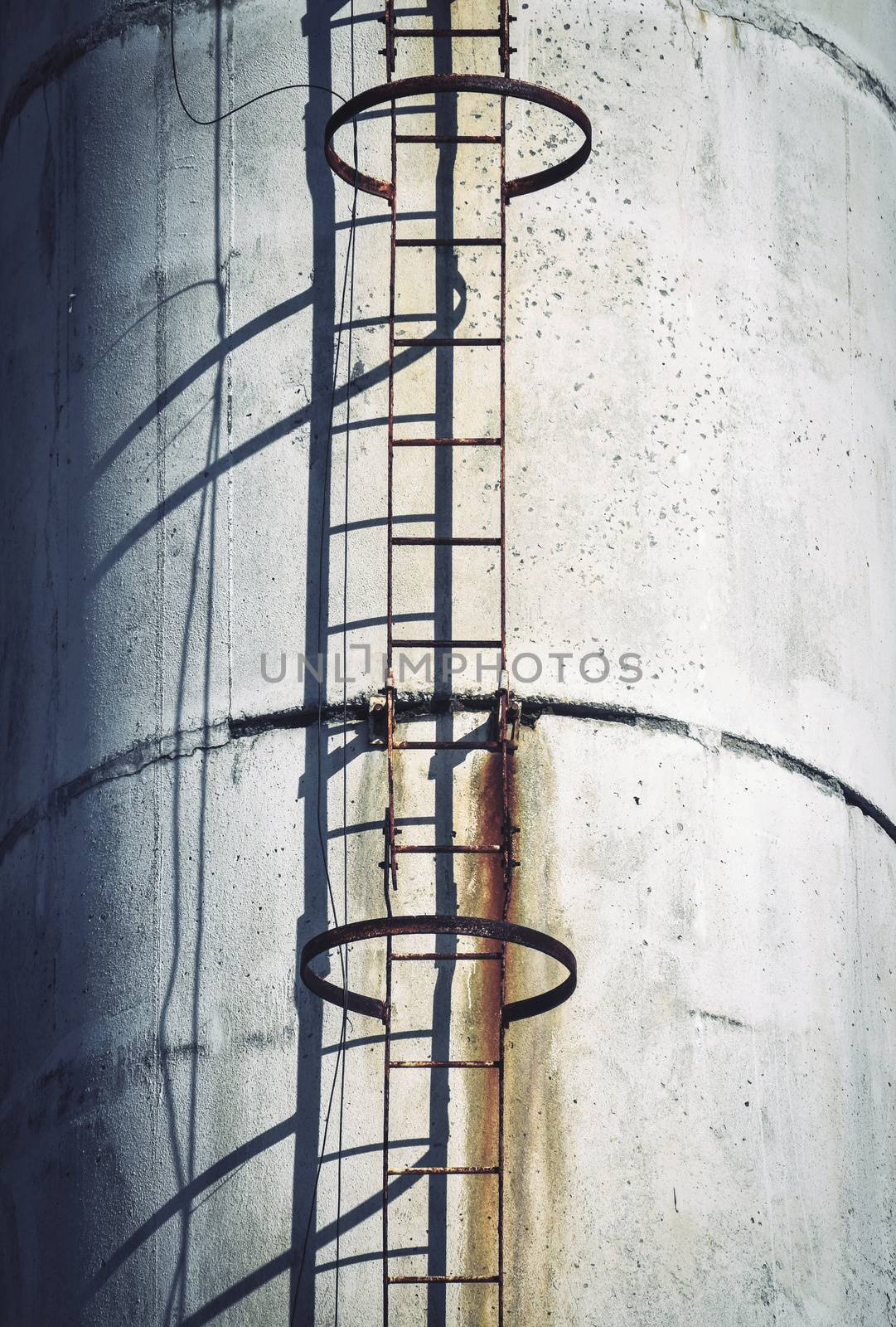 chimney with a ladder by Ahojdoma