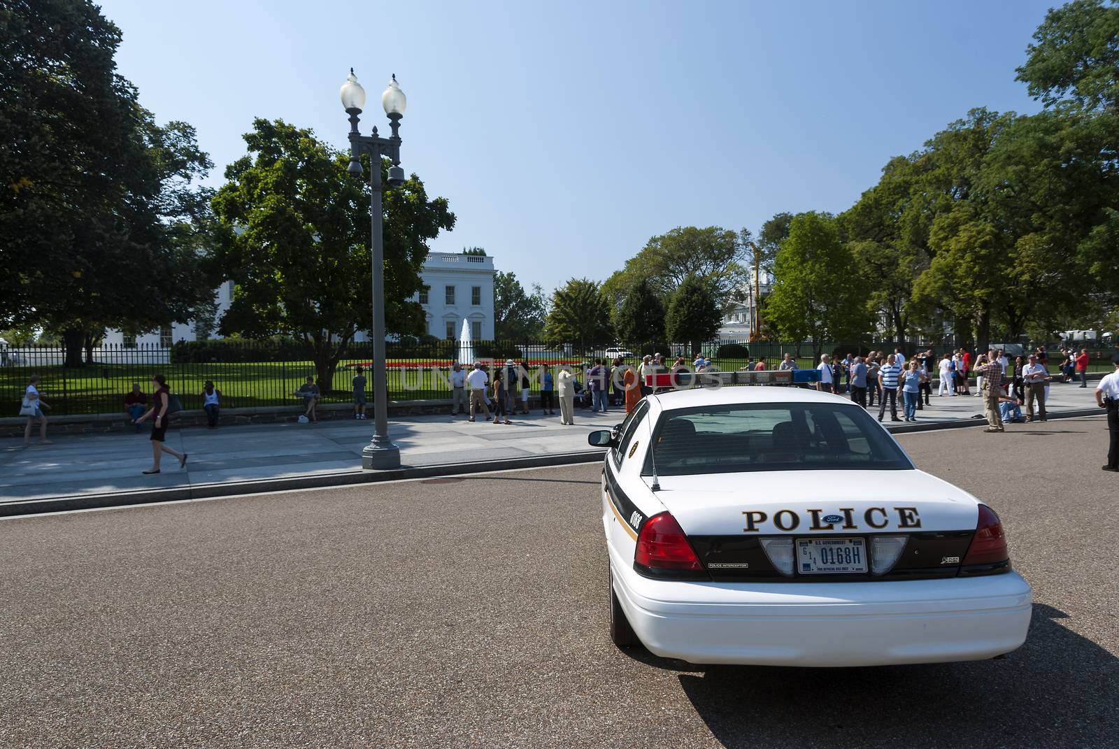 Washington D.C., USA, White House - September 22, 2010: The Whit by hanusst