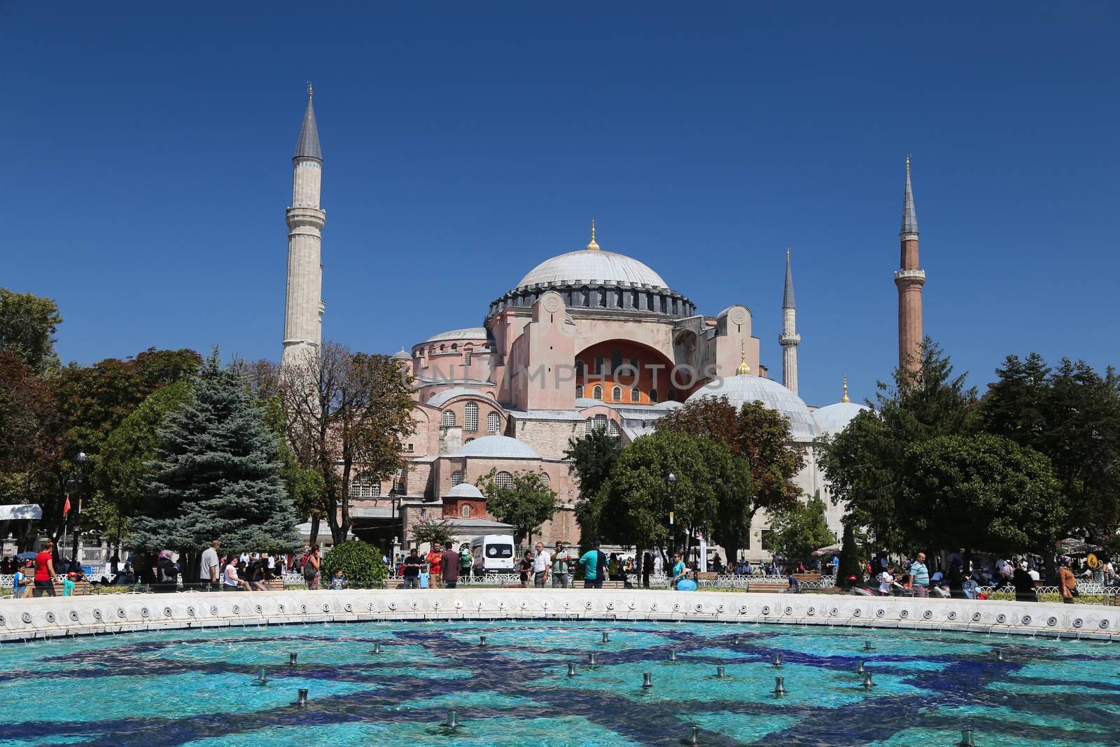 Hagia Sophia museum in Istanbul City, Turkey