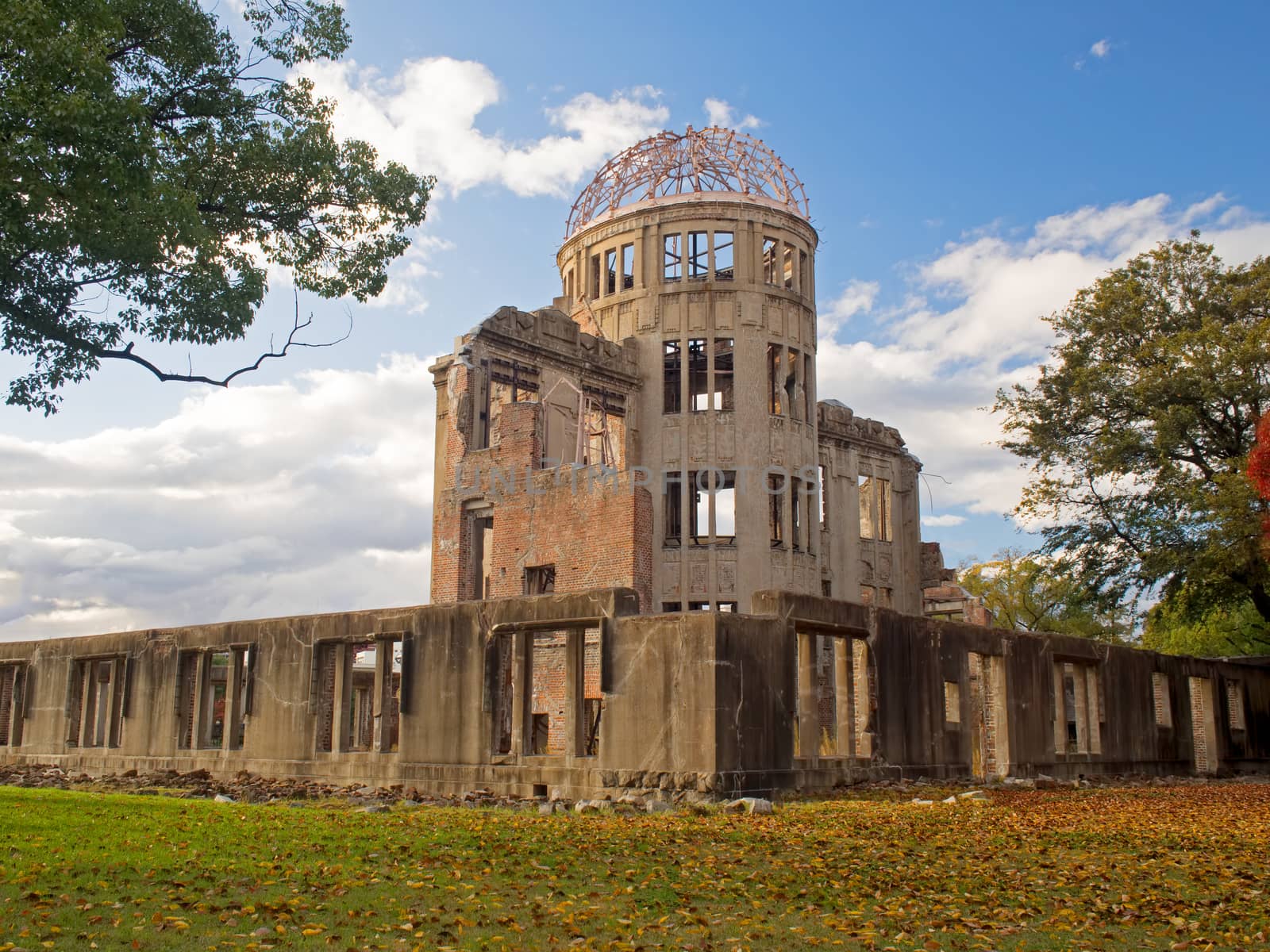 hiroshima memorial park dome scenic