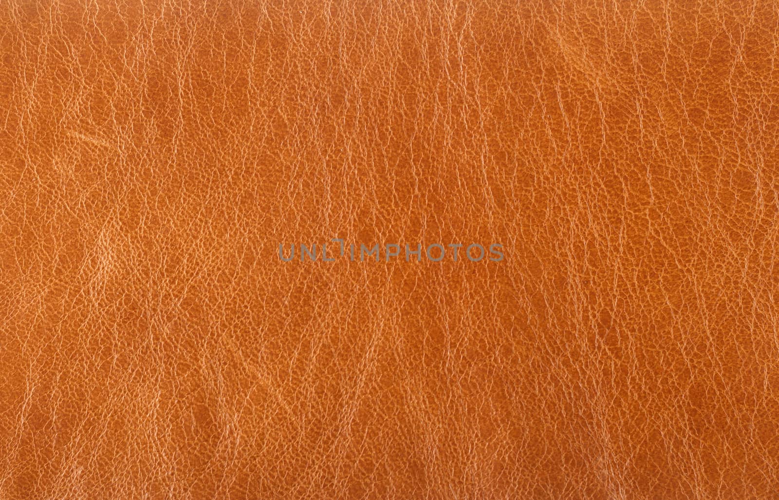 Close up of orange leather texture