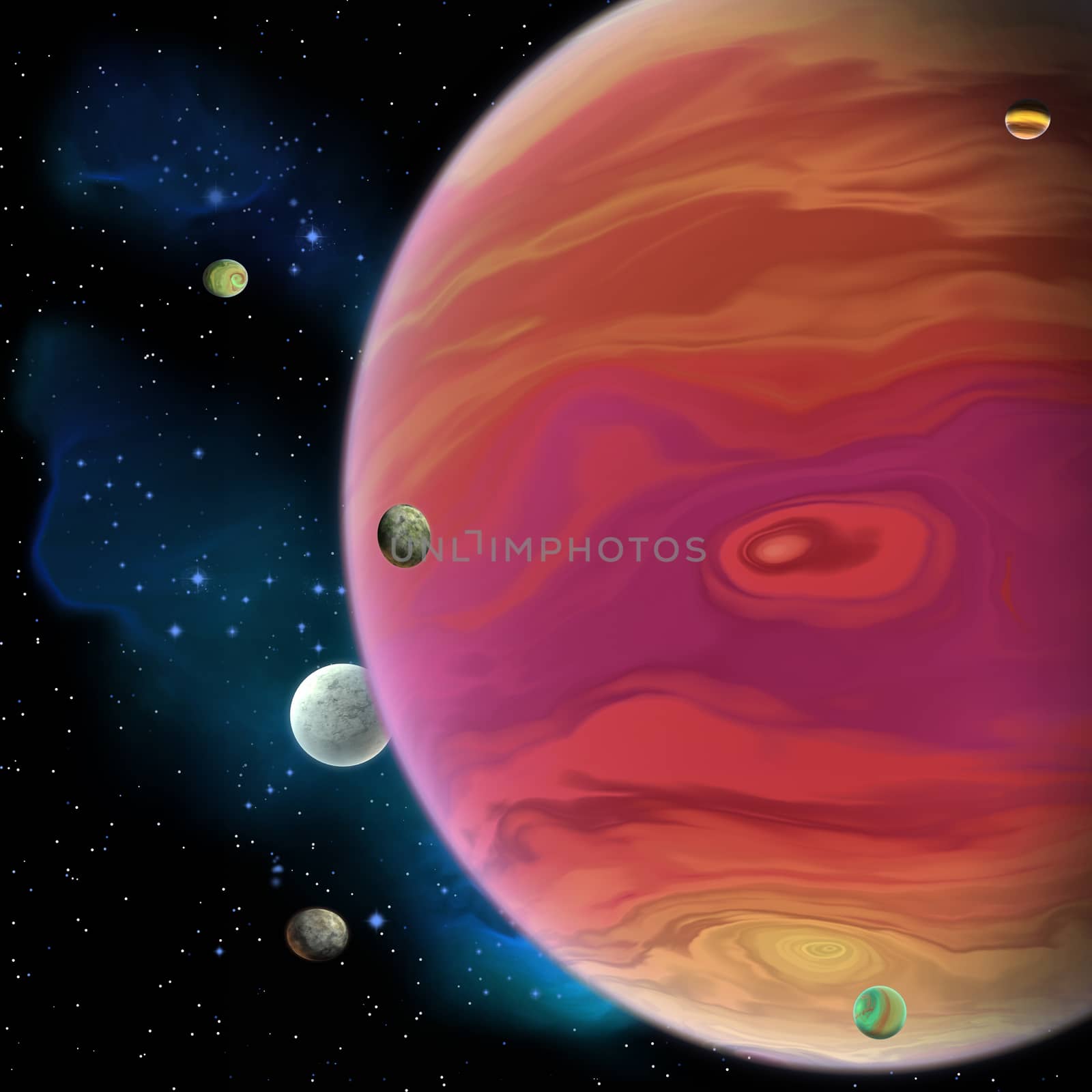 Jupiter Planet by Catmando