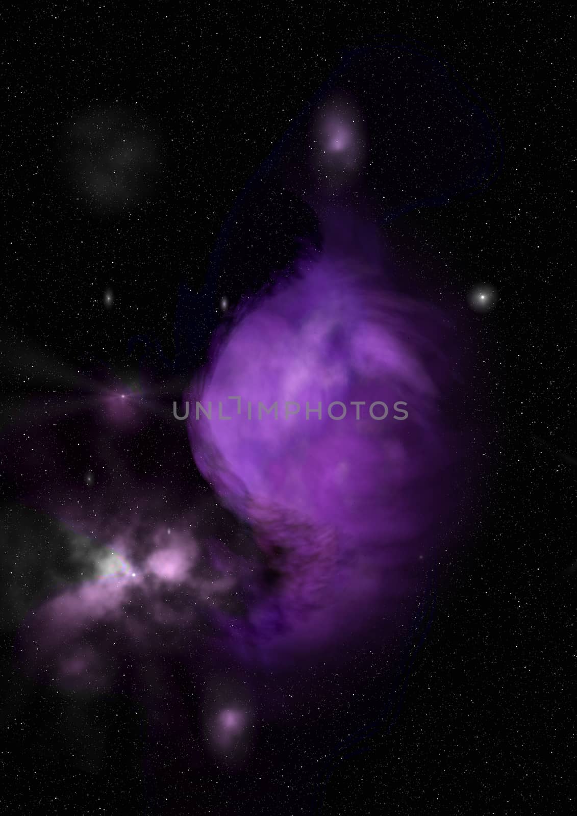 Star field in space a nebulae and a gas congestion. "Elements of this image furnished by NASA".