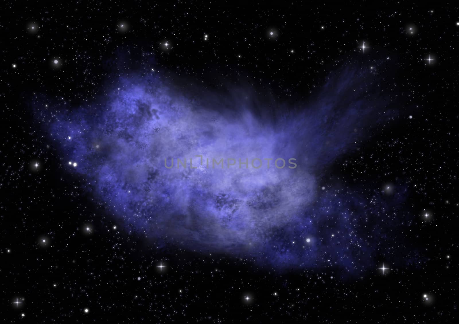 Star field in space a nebulae and a gas congestion. "Elements of this image furnished by NASA".