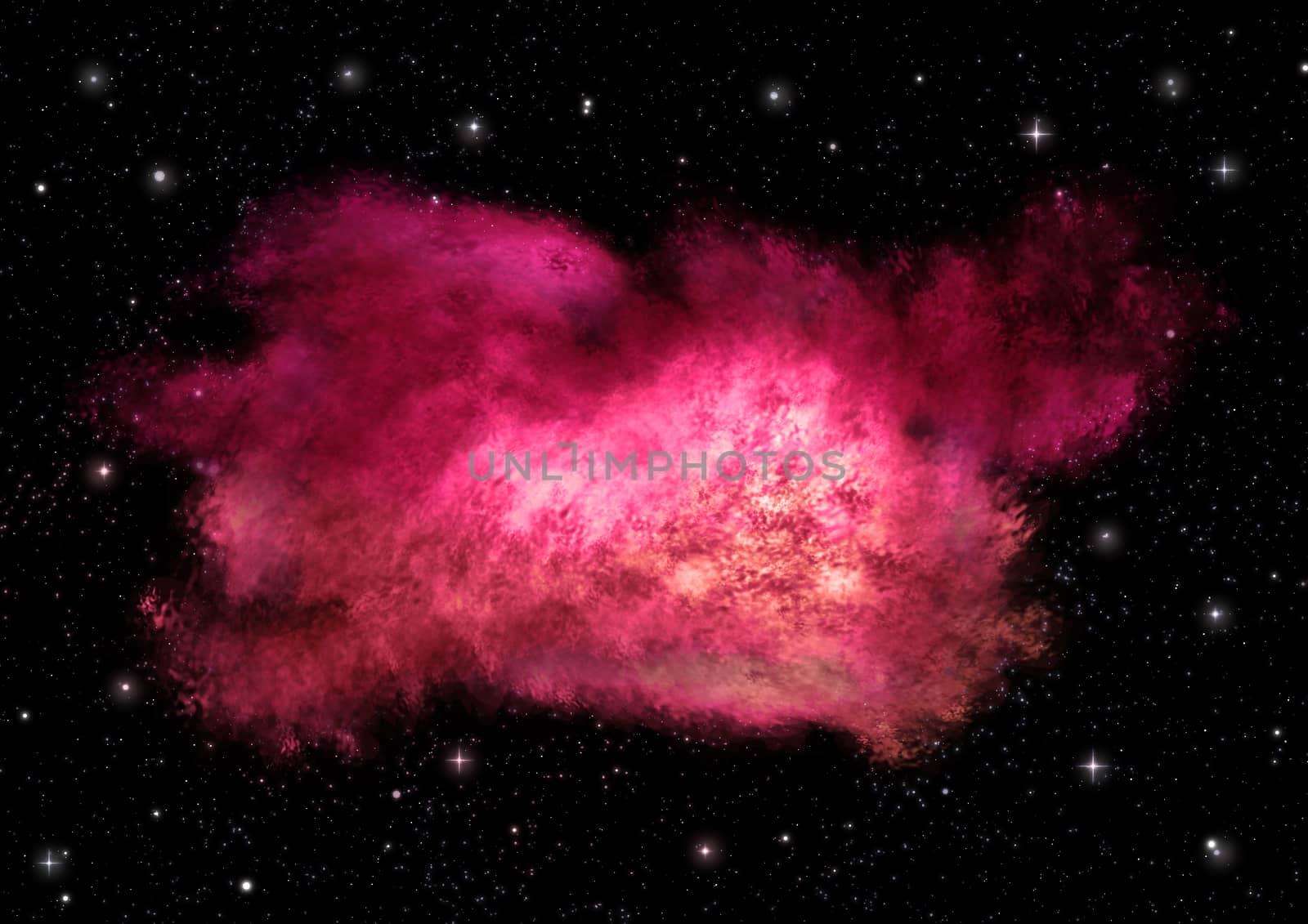 Star field in space a nebulae and a gas congestion. "Elements of this image furnished by NASA".