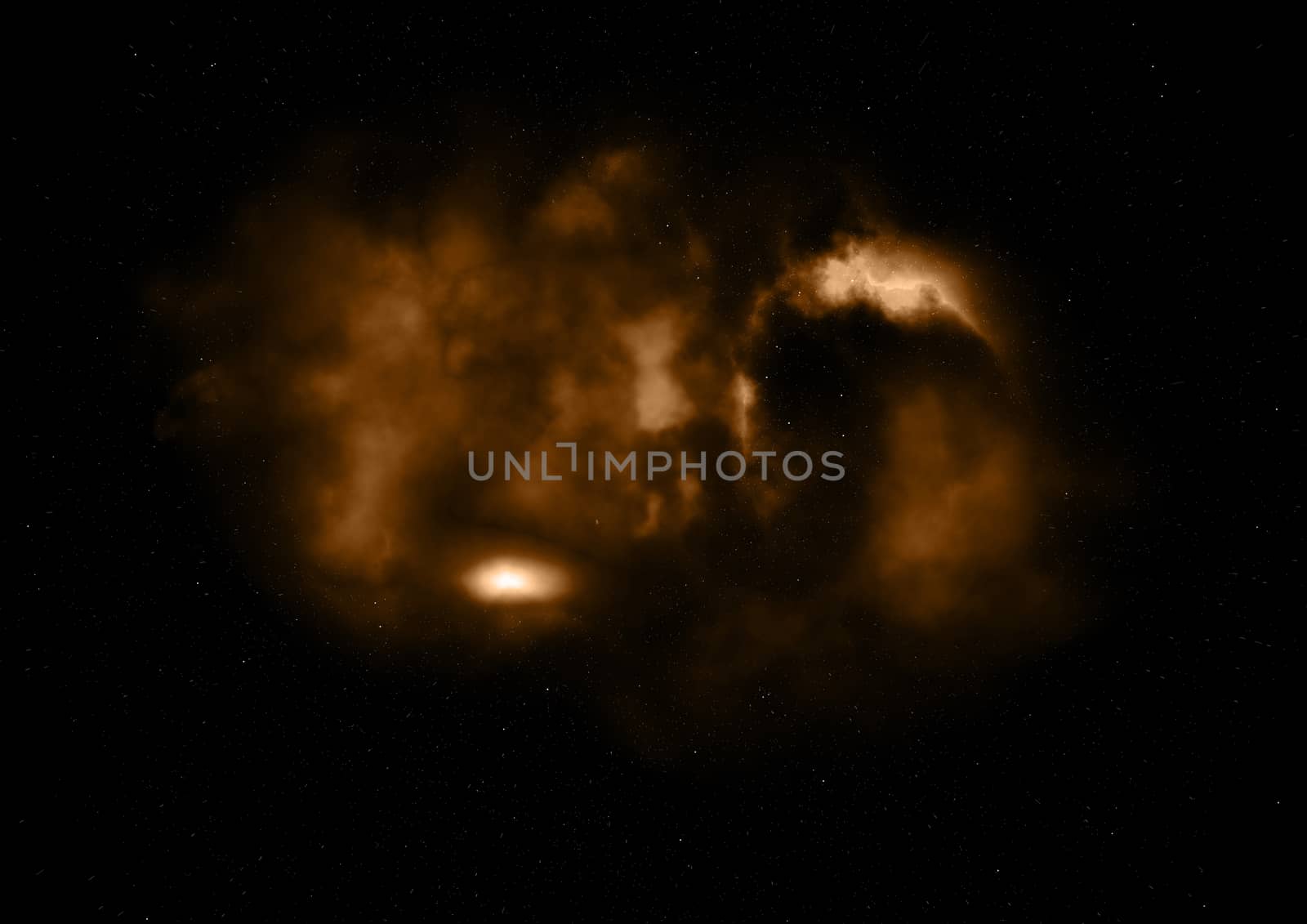 Small part of an infinite star field of space in the Universe. Elements of this image furnished by NASA.