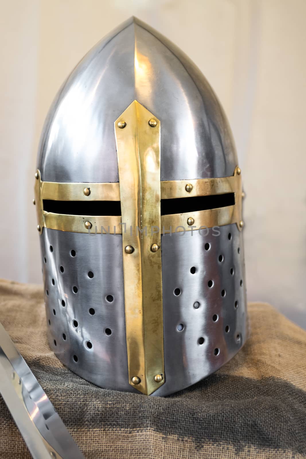 Helmet of a crusader armor . by Isaac74