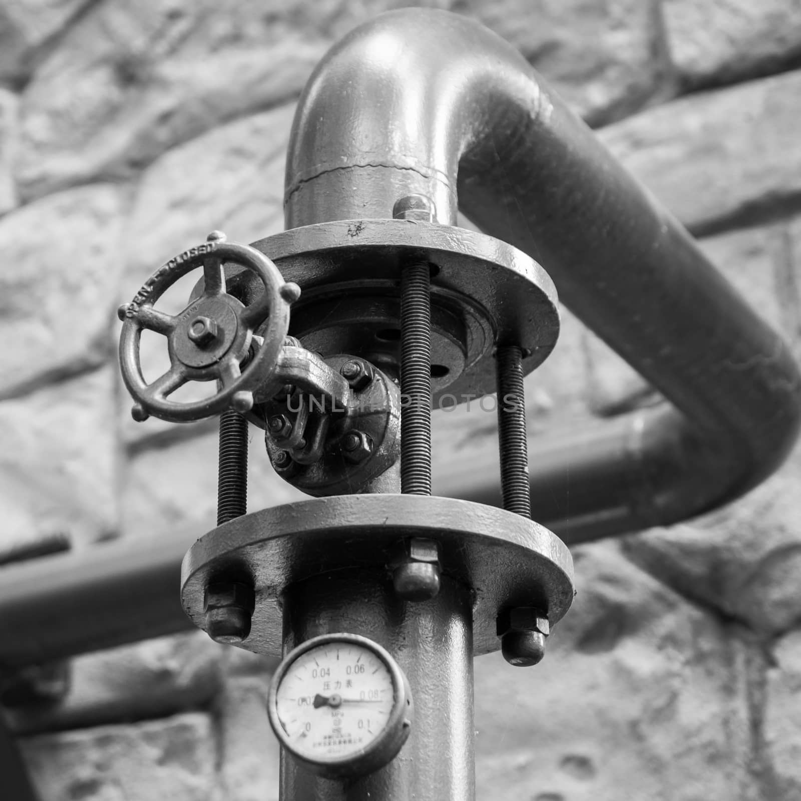 Valve to regulate the pressure in a brewery. by Isaac74