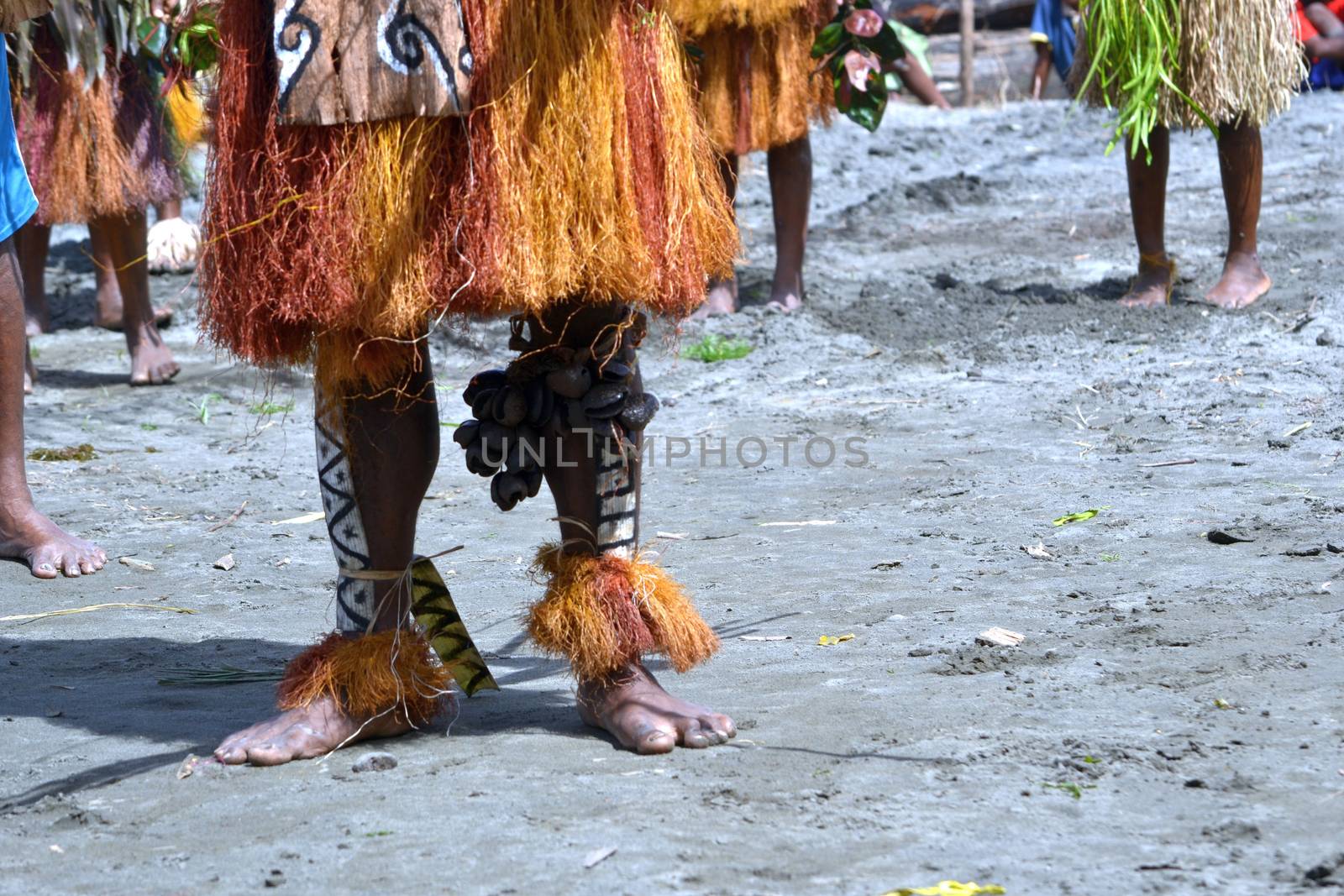 Traditional tribal dance at mask festival by danemo