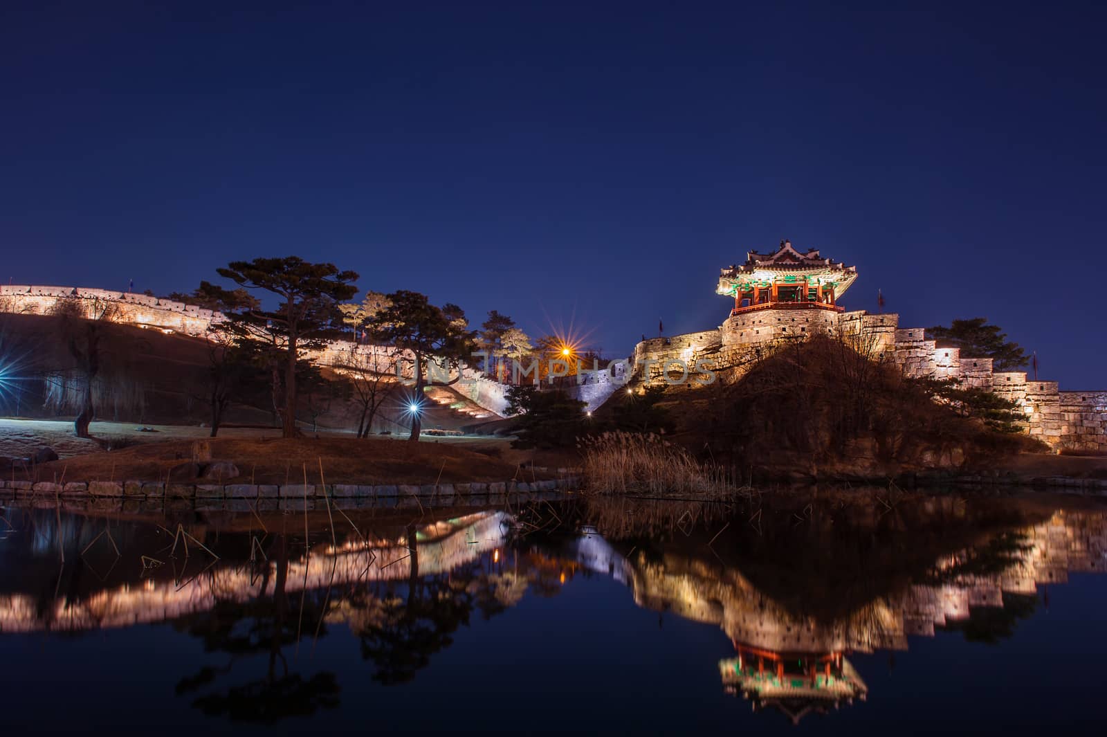 Hwaseong fortress in Suwon,Korea by gutarphotoghaphy