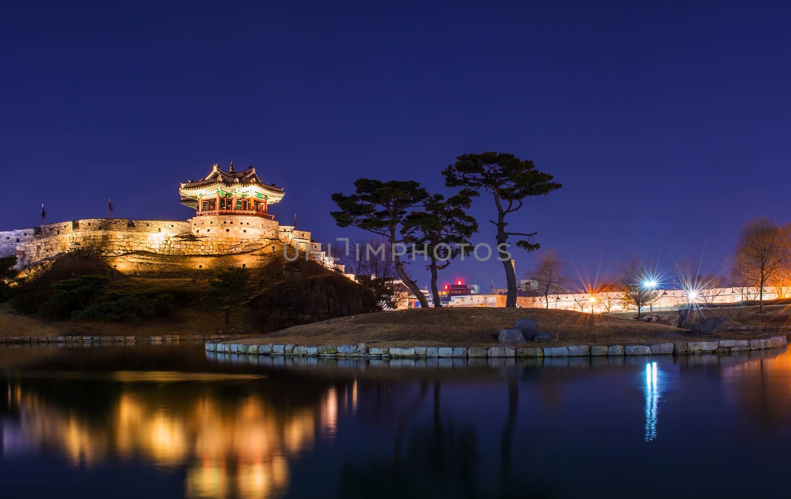 Hwaseong fortress in Suwon,Korea by gutarphotoghaphy