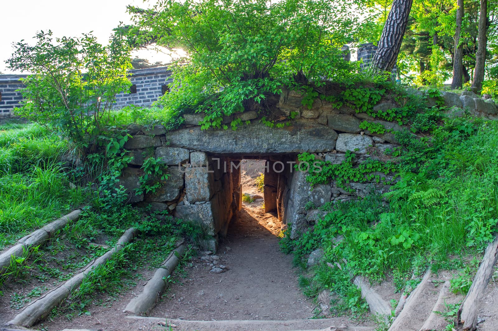 Namhansanseong Fortress in South Korea, UNESCO World Heritage site.