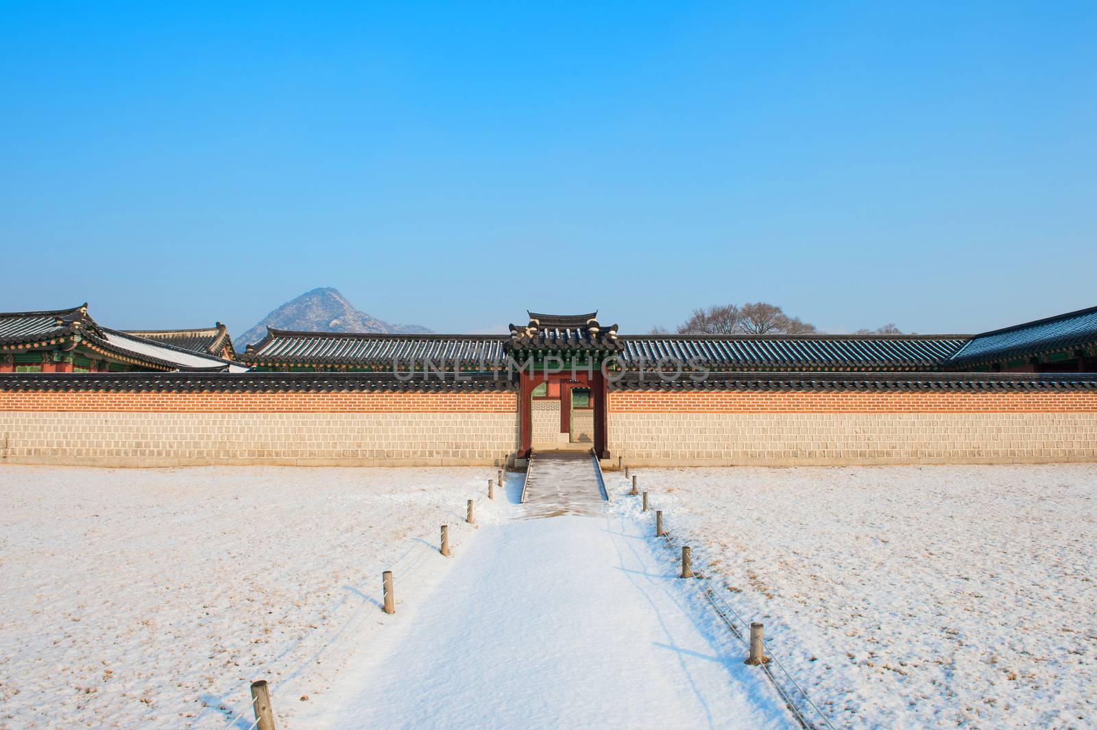 Gyeongbokgung Palace in South Korea.