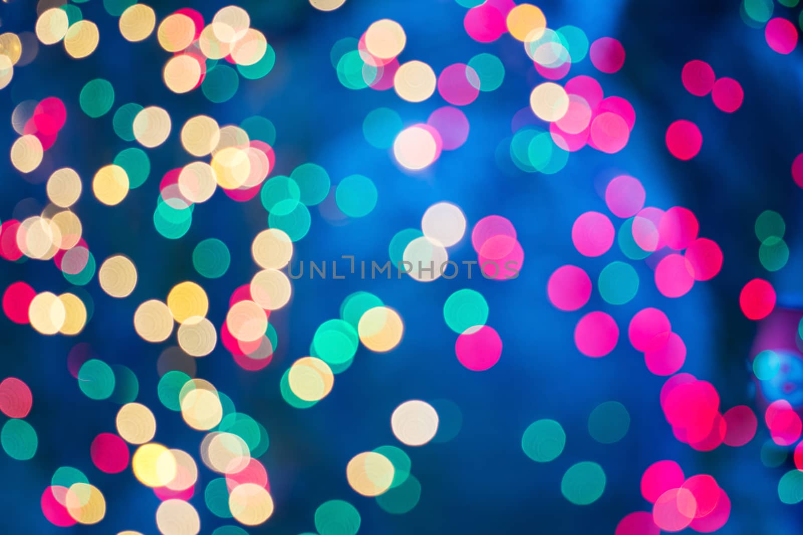 Abstract bokeh background of Christmaslight. by gutarphotoghaphy