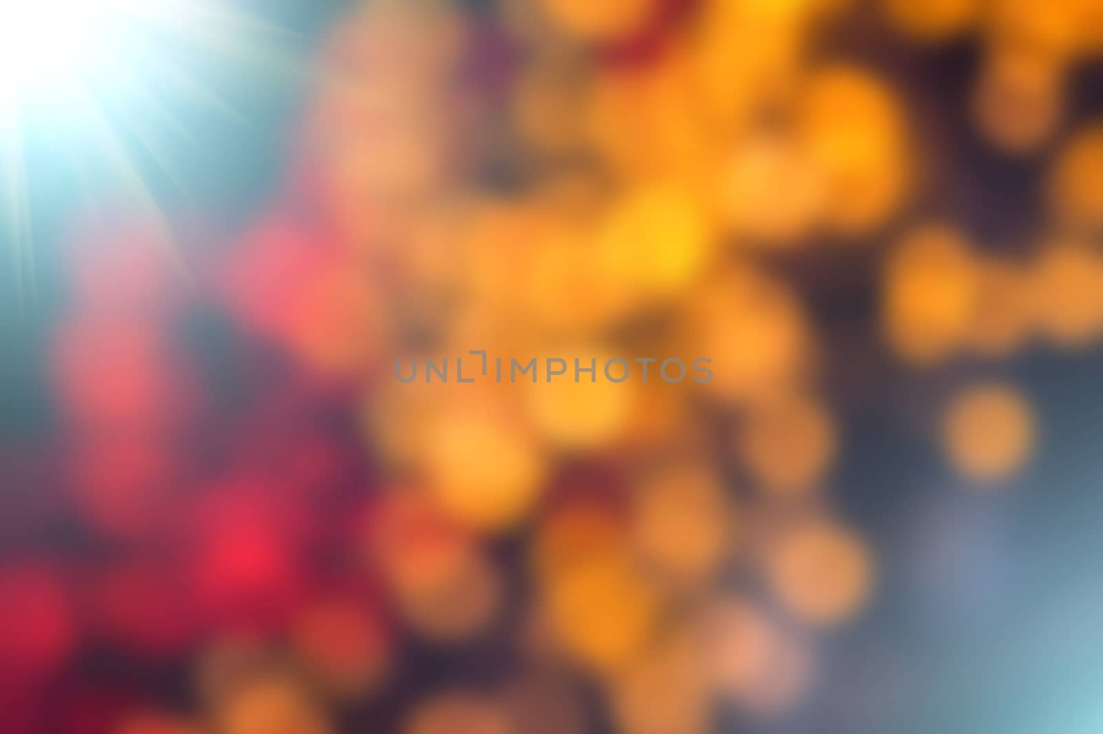 Abstract blurredand bokeh background.
