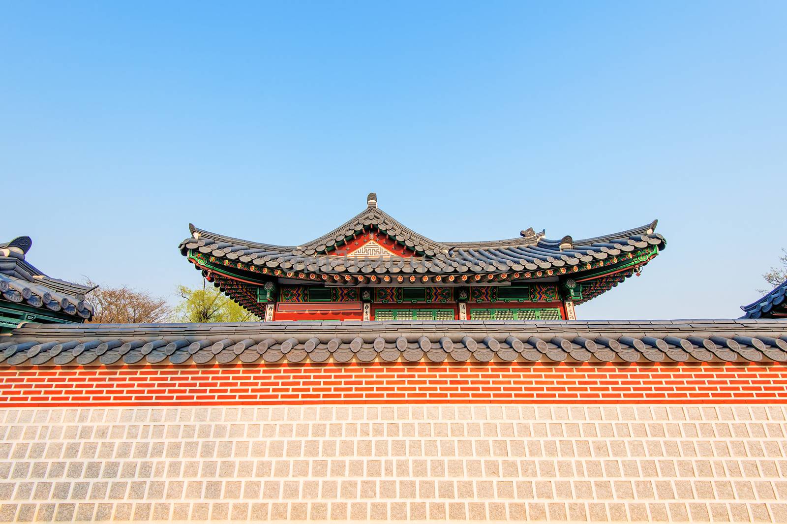 Gyeongbokgung palace in Seoul, Korea