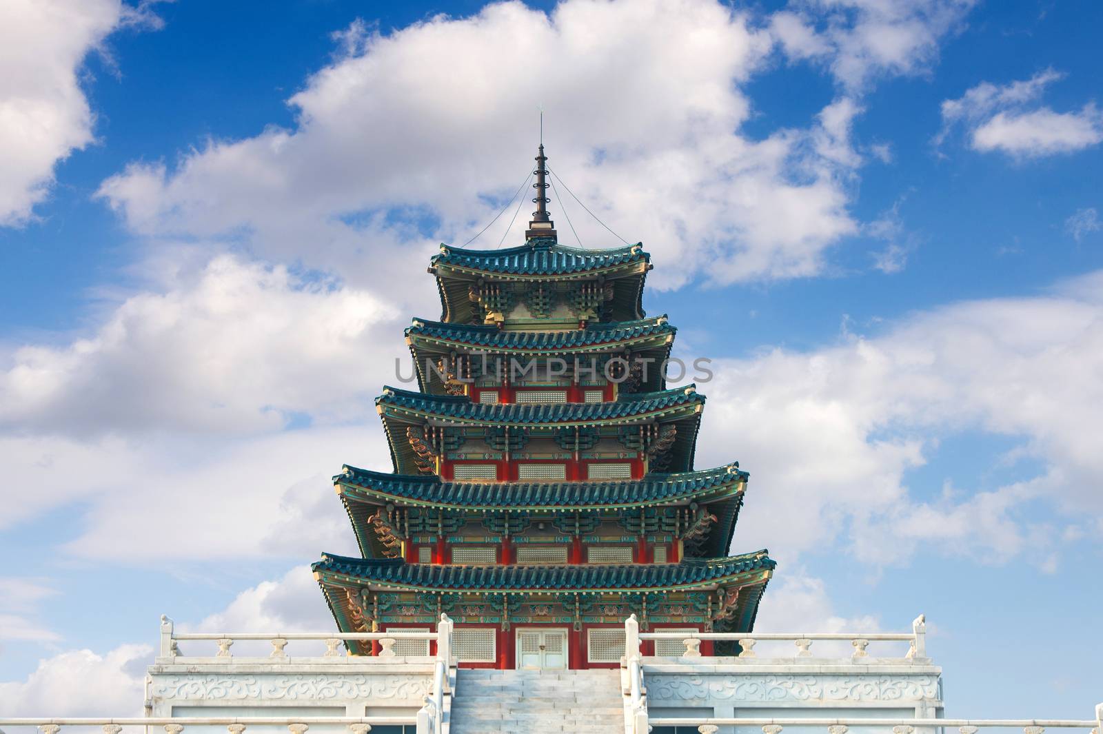 Gyeongbokgung palace in Seoul, Korea