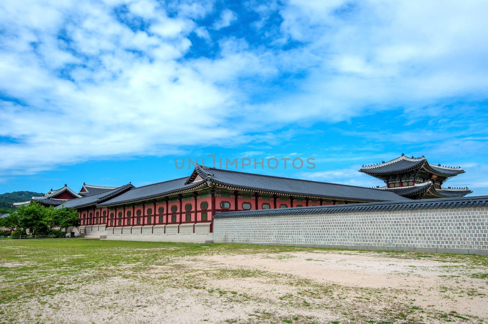 Gyeongbokgung Palace in South Korea. by gutarphotoghaphy