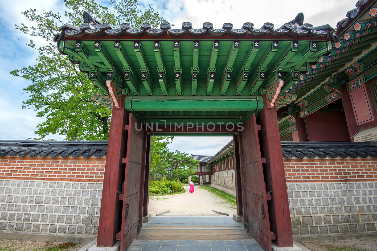 Gyeongbokgung Palace in South Korea.