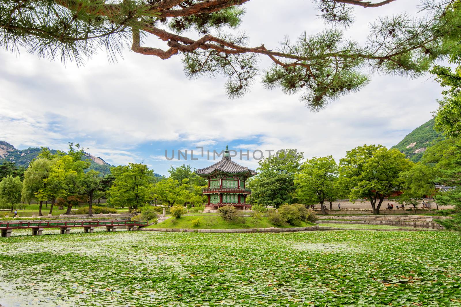 Gyeongbokgung Palace in South Korea. by gutarphotoghaphy