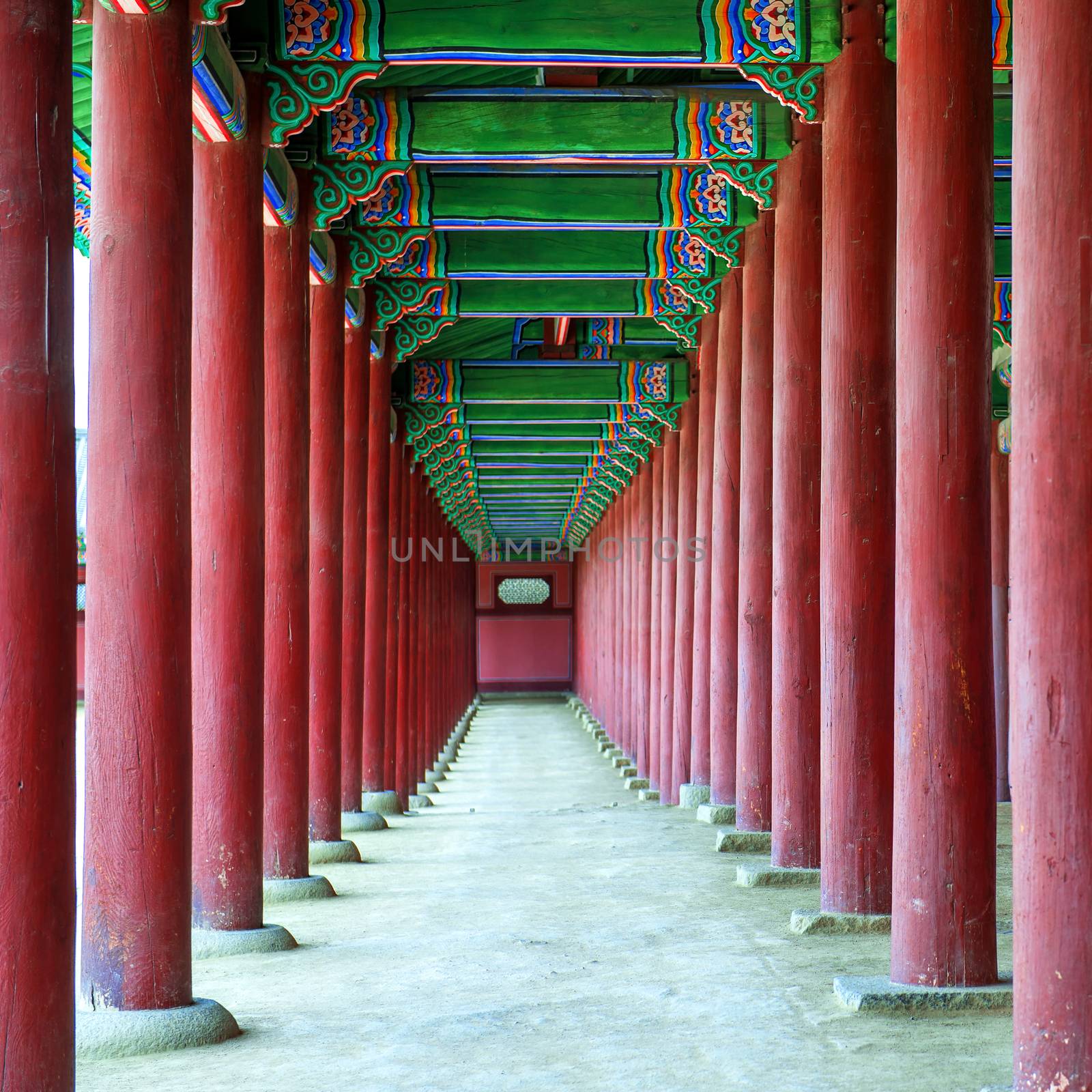 Gyeongbokgung Palace in Seoul,South Korea.