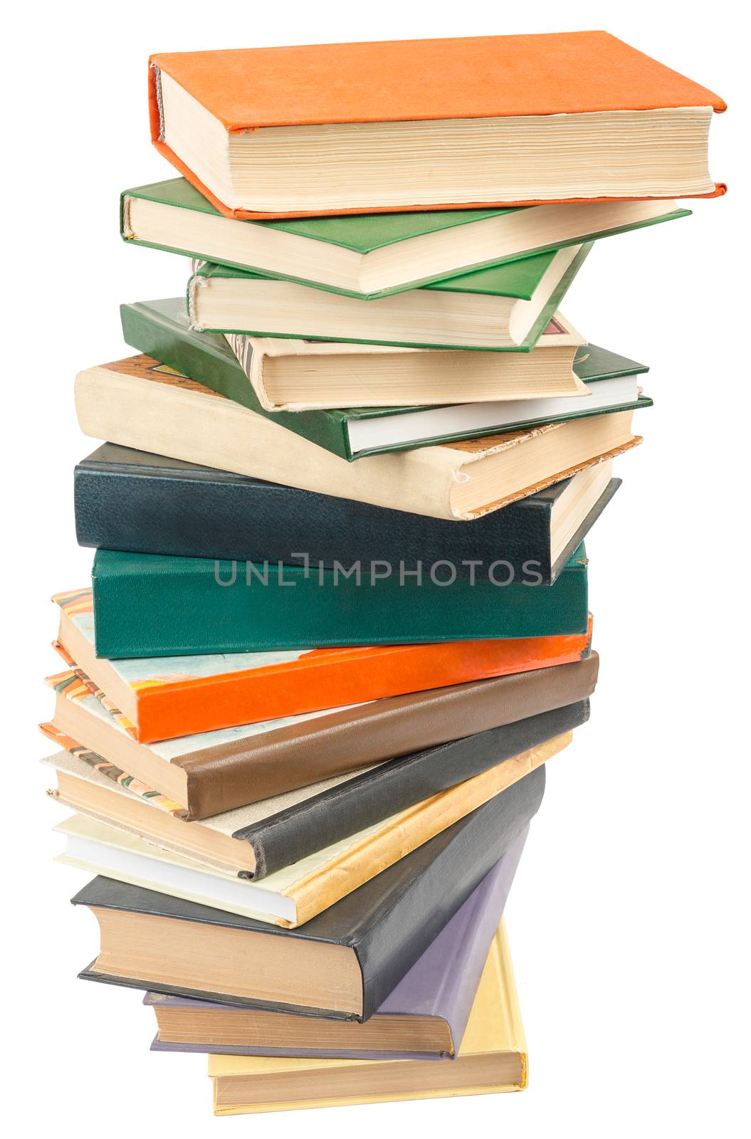Pile of books by cherezoff