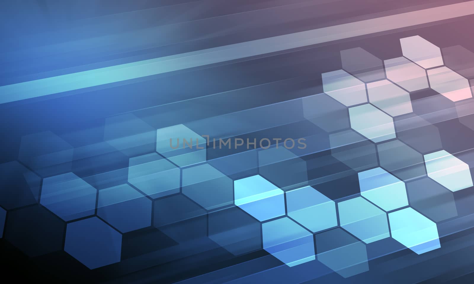 Abstract colorful background with light spots and lines