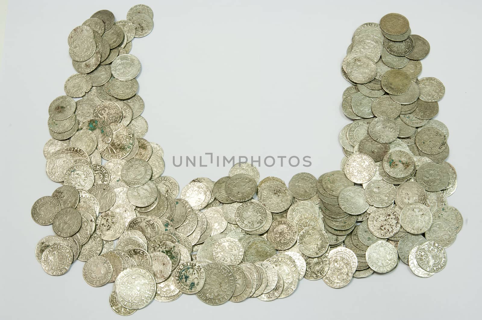 Ancient coins of different metals – collectible