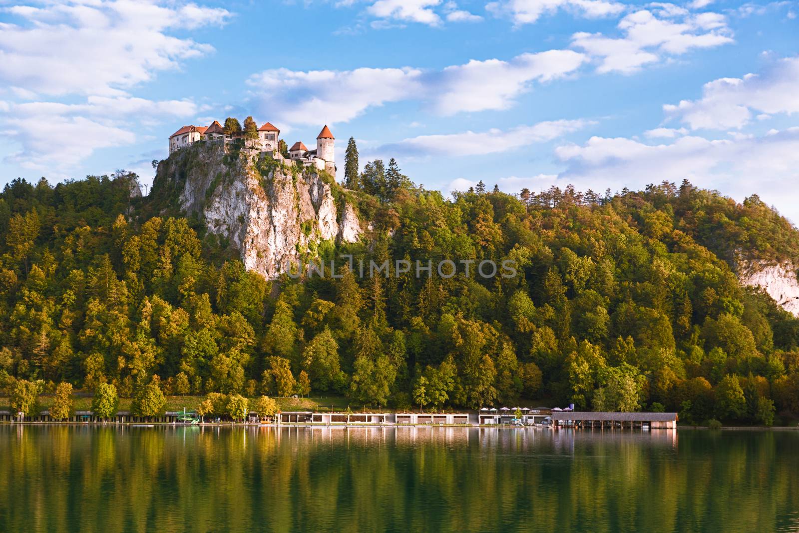 Bled Castle with Lake Bled, Slovenia