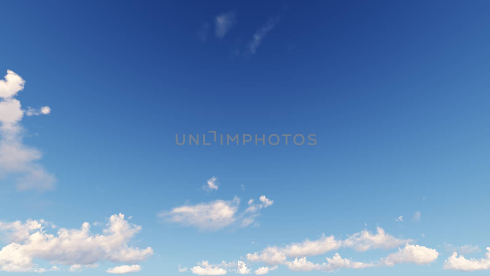 Cloudy blue sky abstract background, 3d illustration by teerawit