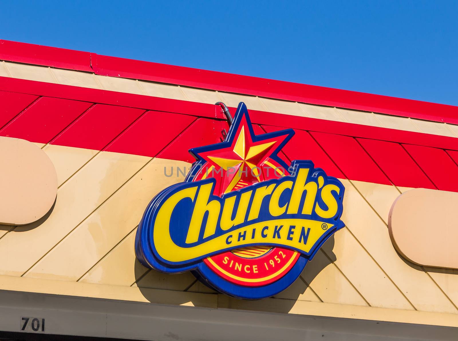 Church's Chicken Exterior and Logo by wolterk