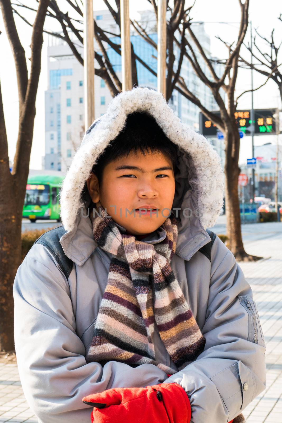 Portrait of Asian children. by chatchai
