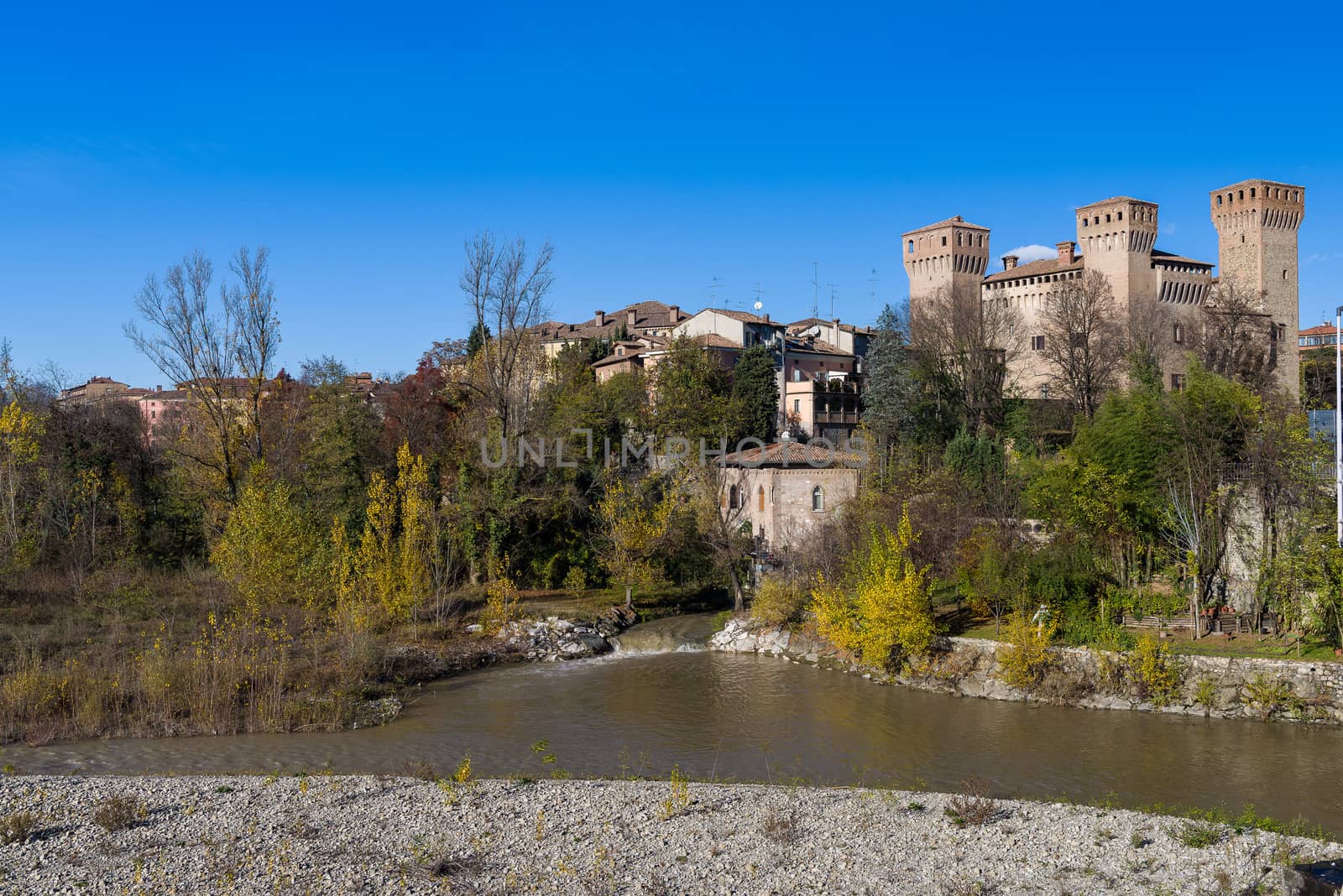 Ancient medieval castle situated in Vignola, near