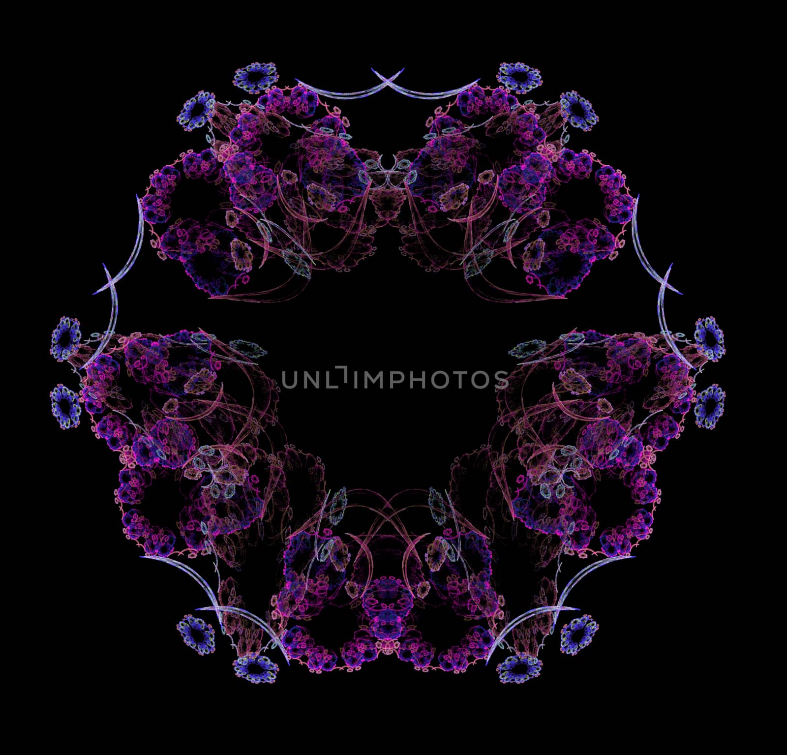 Abstract fractal polygonal element  by Julia_Faranchuk