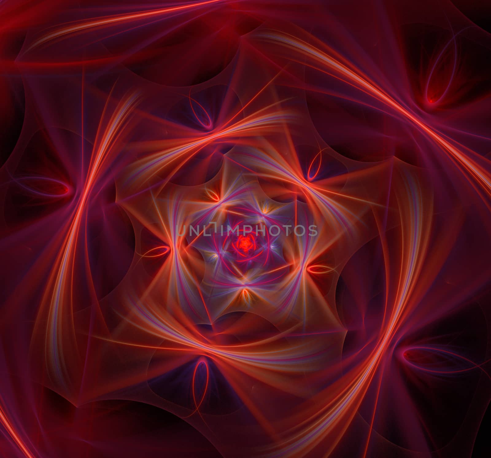 Spiral abstract fractal background by Julia_Faranchuk