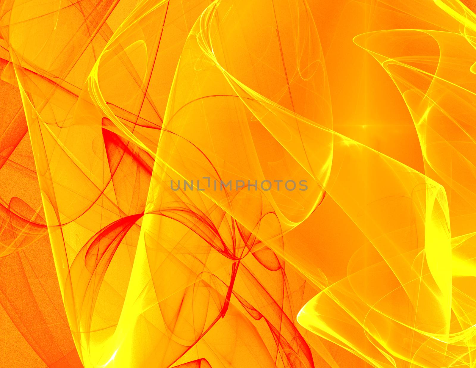 Abstract fractal background yellow by Julia_Faranchuk