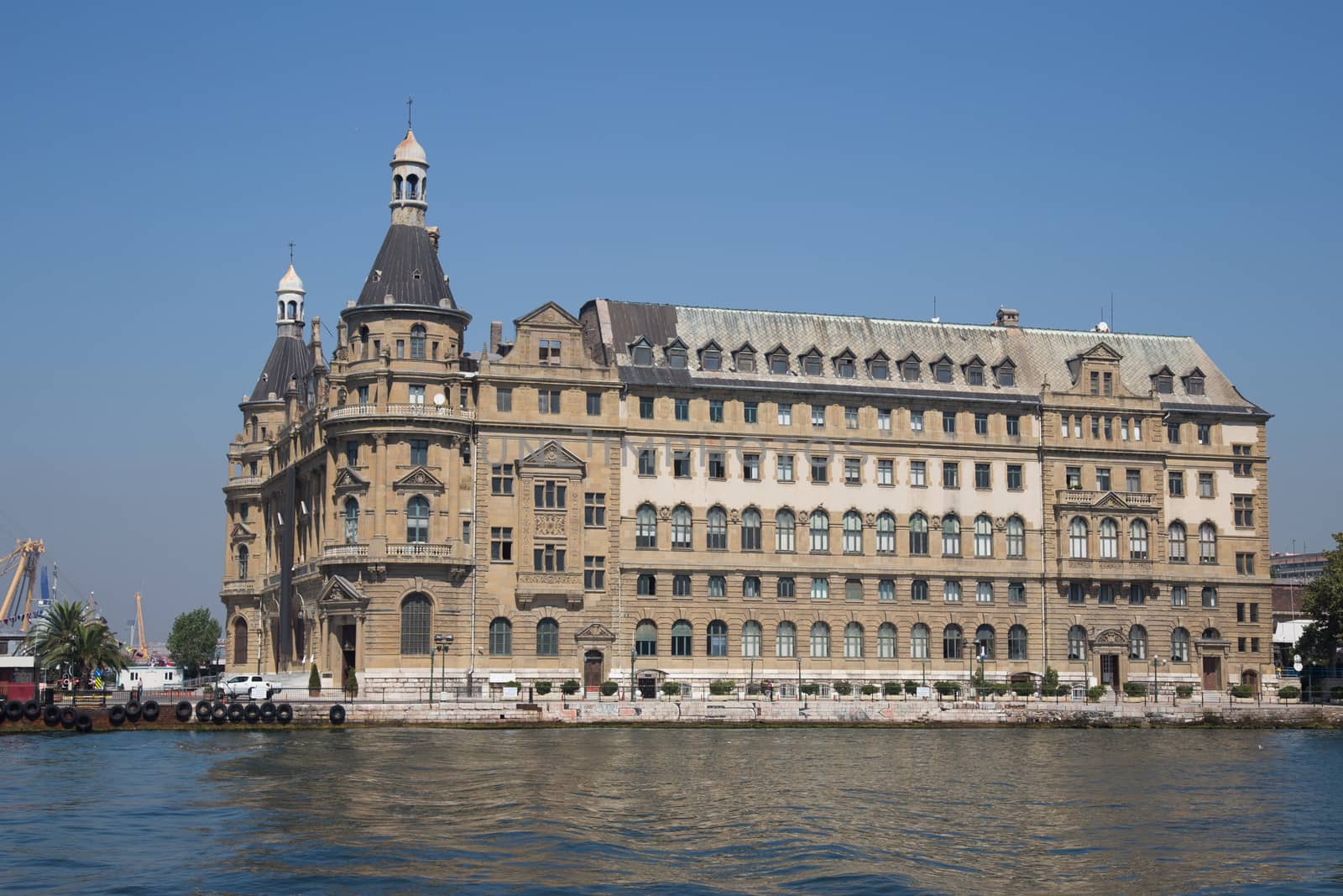 Haydarpasa Train Station in Istanbul City, Turkey