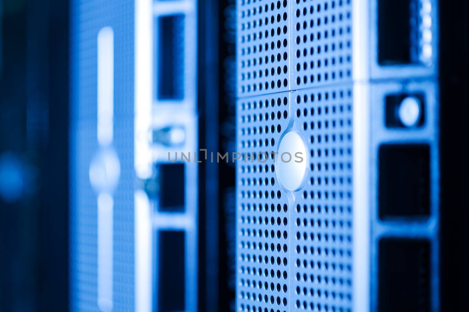 Computer Network servers in data room by panumazz@gmail.com
