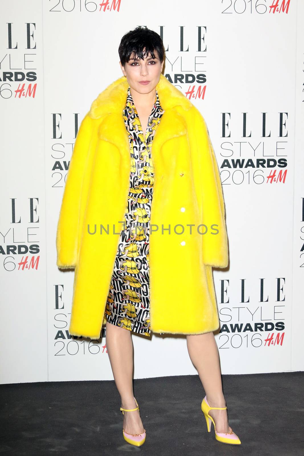 UK, London: Swedish actress Noomi Rapace poses on the red carpet of the Elle Style Awards in London on February 23, 2016.