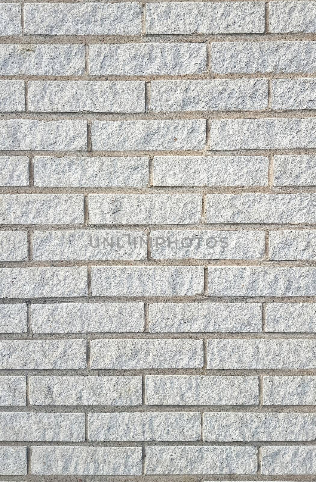 White brick background made up of beautiful solid white bricks