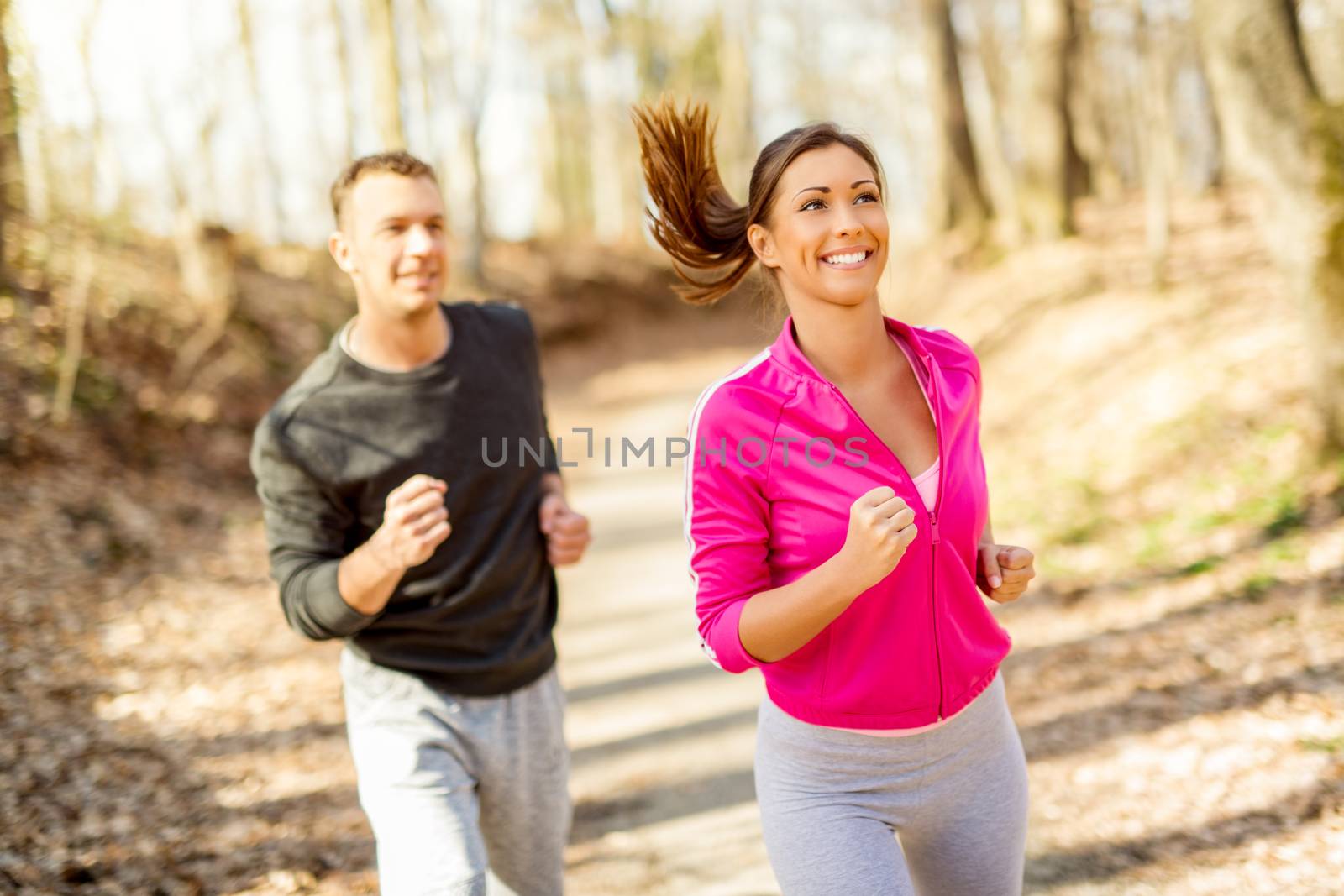 Jogging Through A Forest by MilanMarkovic78