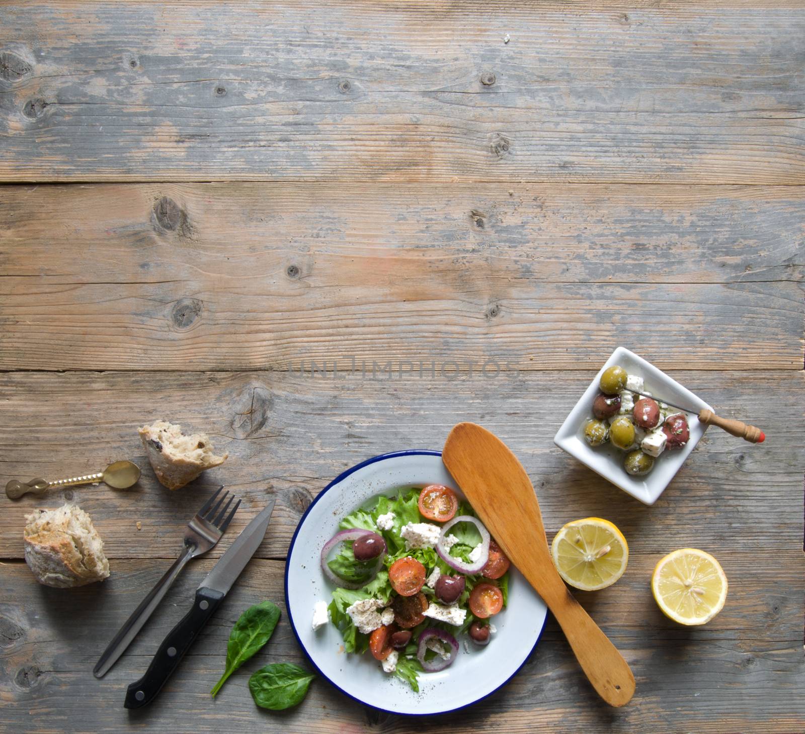 Greek salad  by unikpix