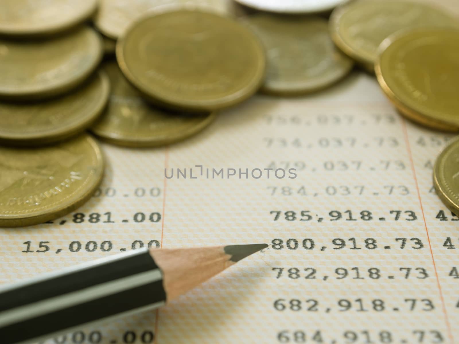 The amount deposited in the bank account.