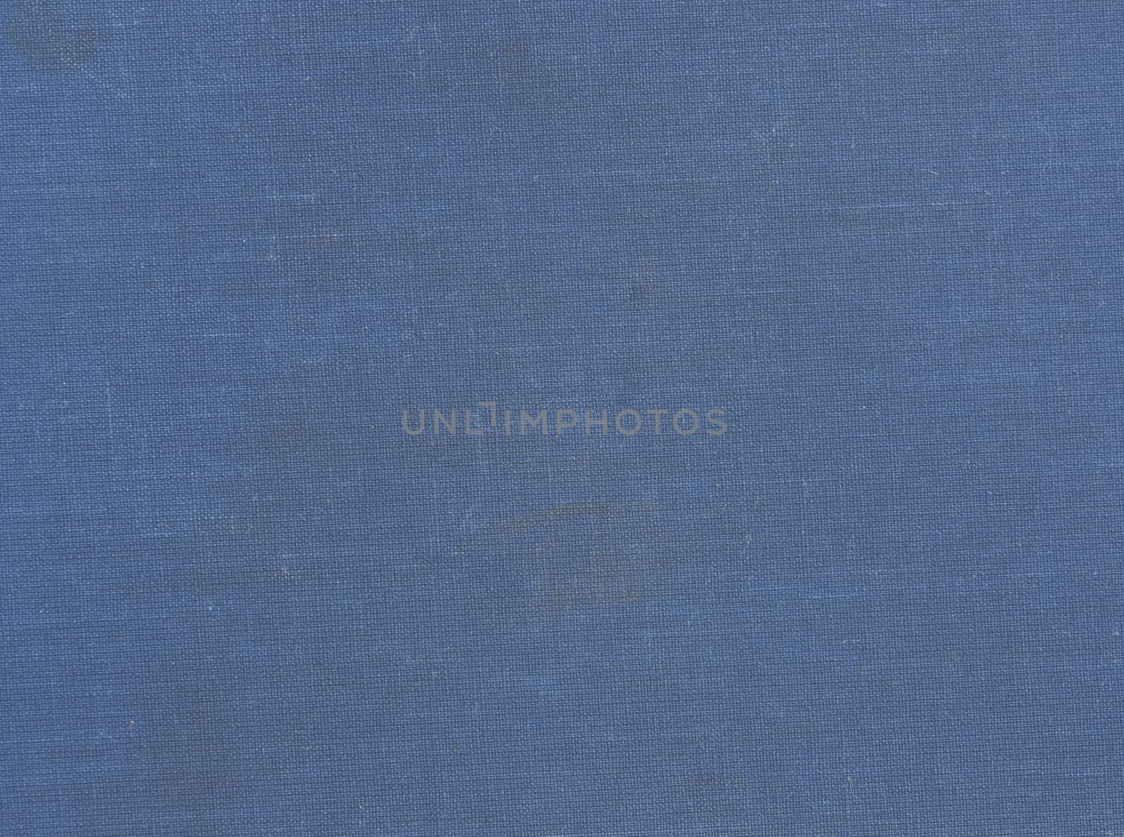 Old blue fabric cover can be used as background.