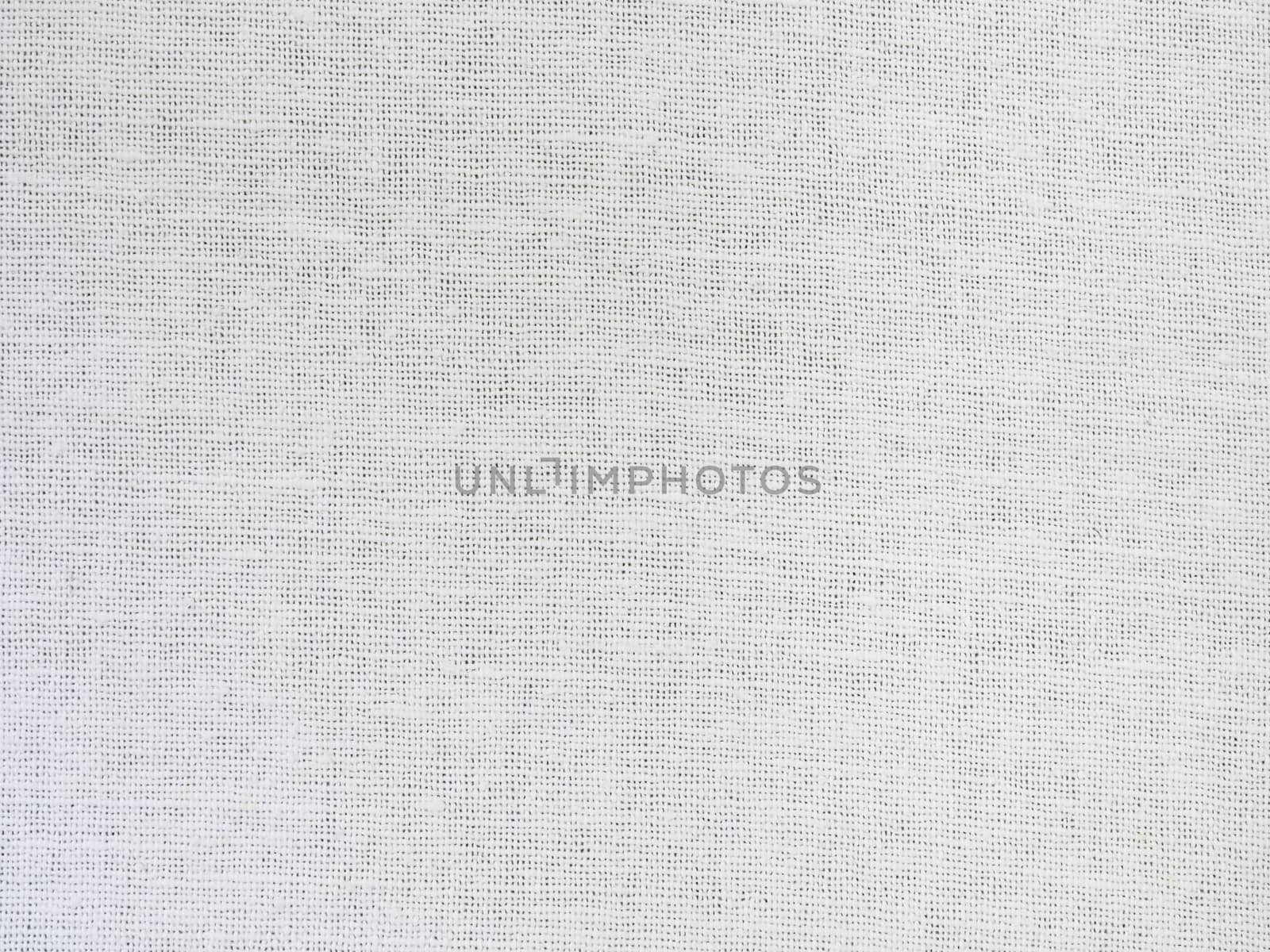 White cotton cloth to use as a background.