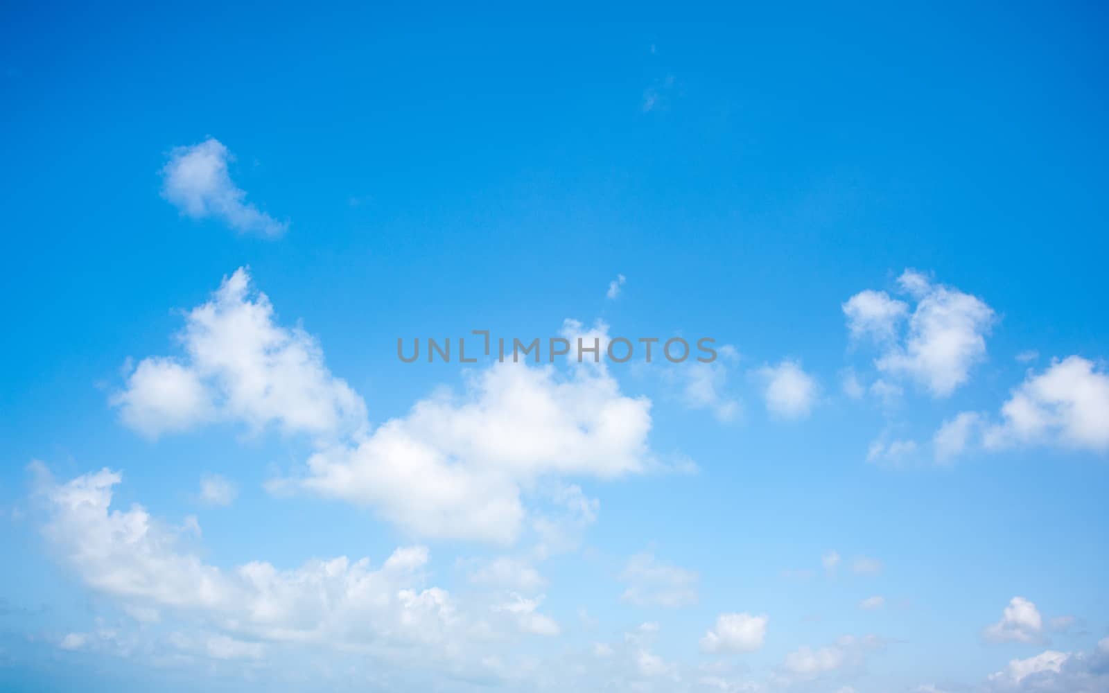 abstract background from the blue sky with white clouds