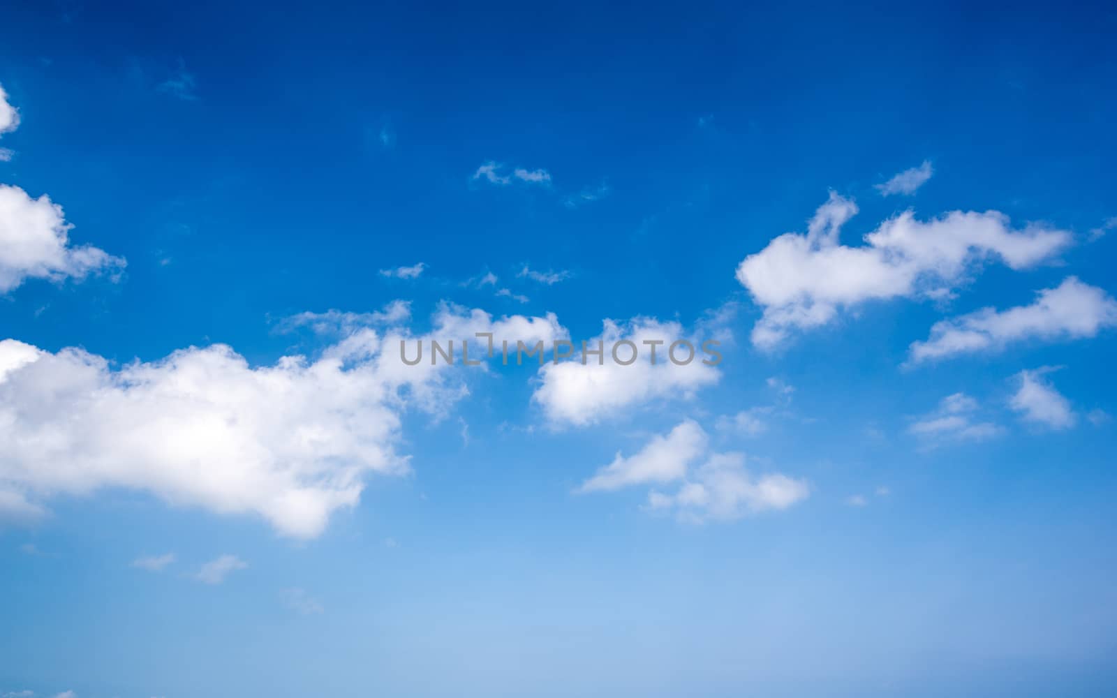 abstract background from the blue sky with white clouds