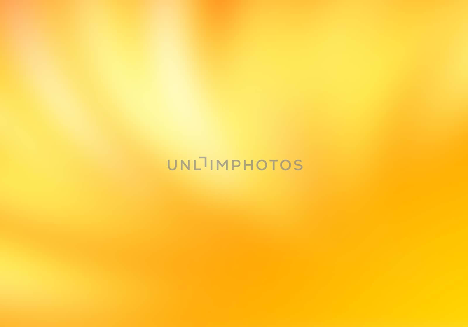 Abstract yellow bokeh and blur nature background.
