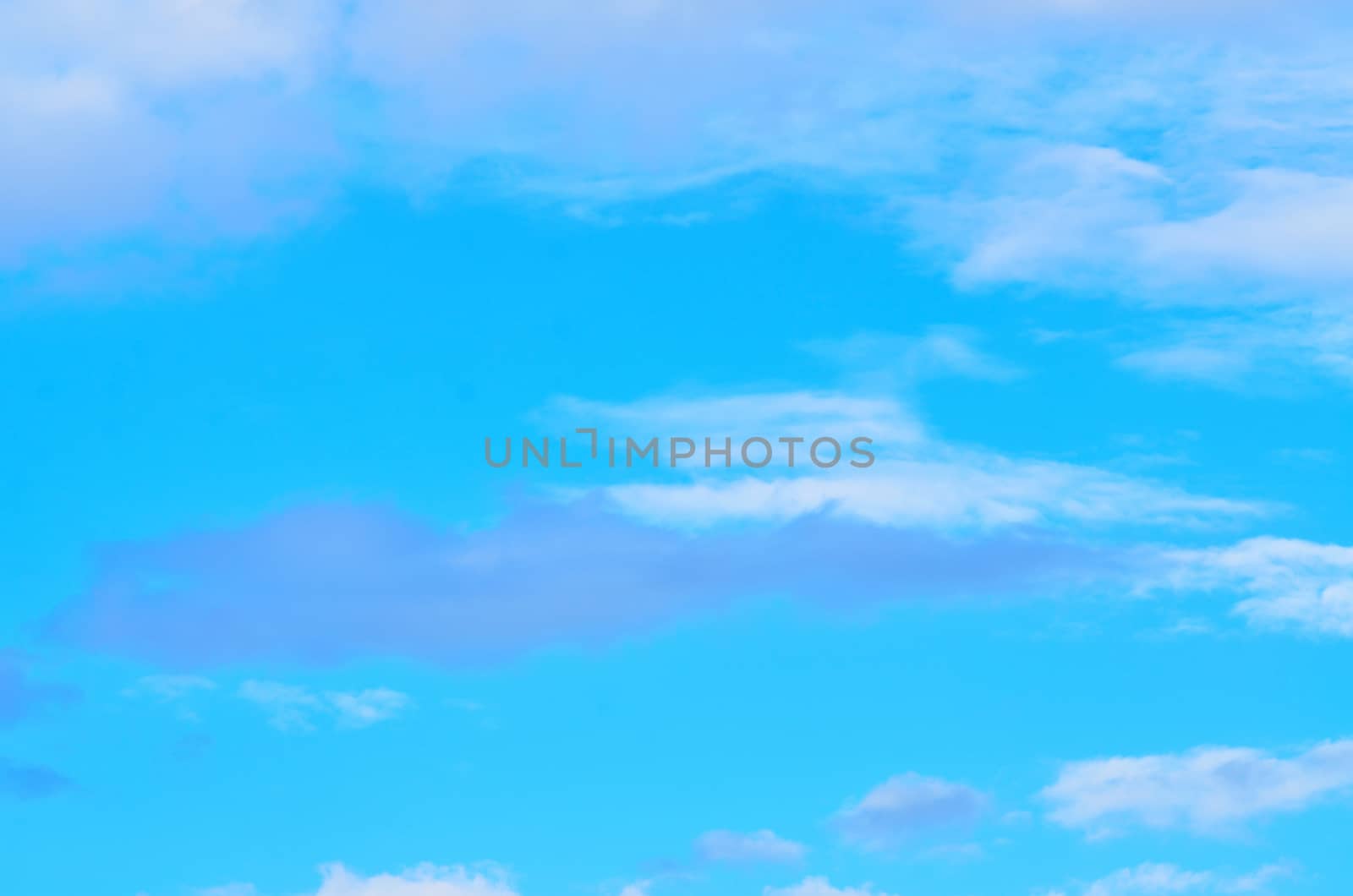 clouds in the blue sky by raweenuttapong