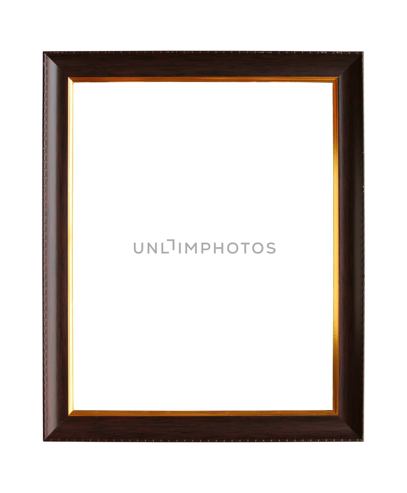 Frame isolate on white by liewluck